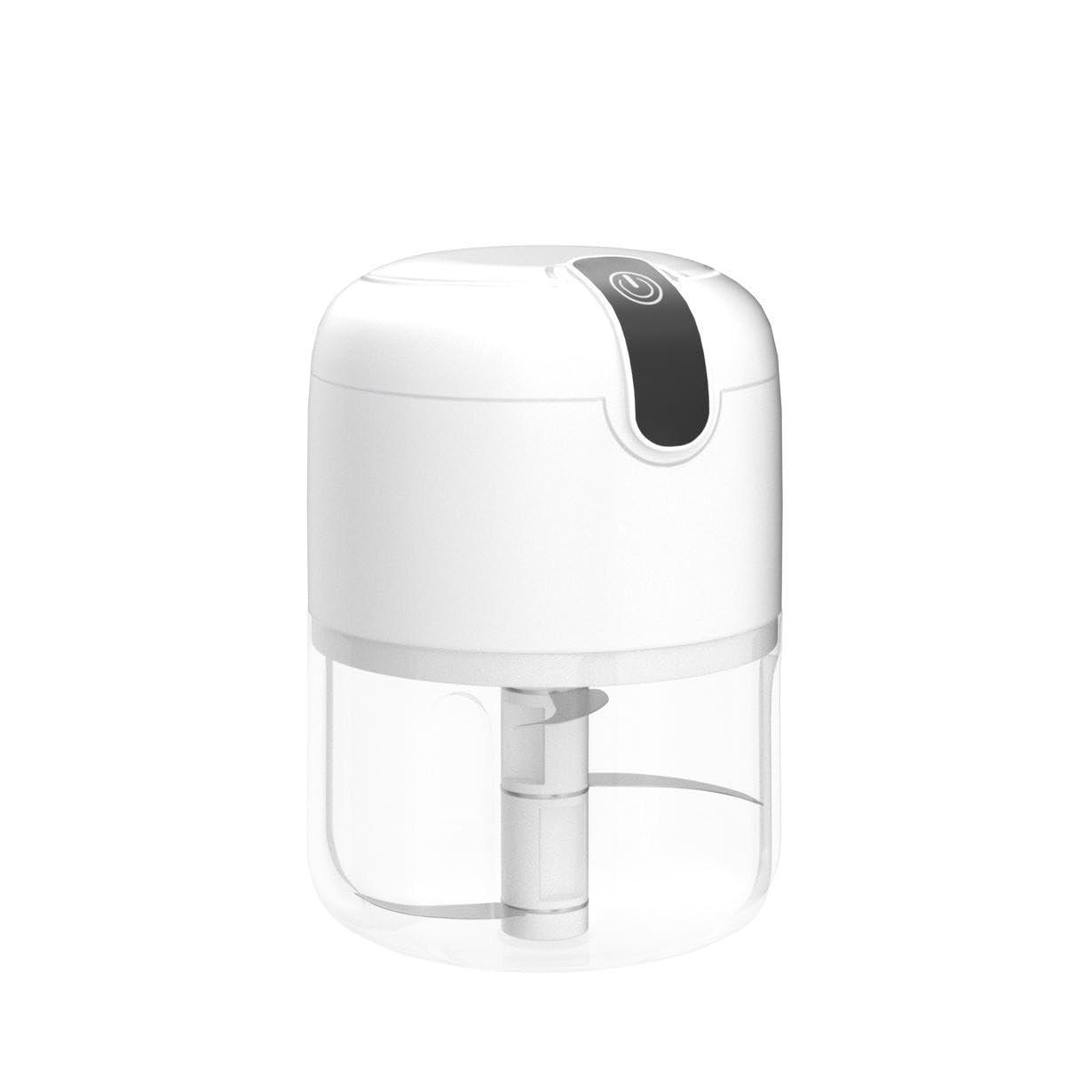 (100+250+350ML) White 3 Pcs Cordless Mini Food Chopper,Small Food Processor for Garlic,Nut,Meat