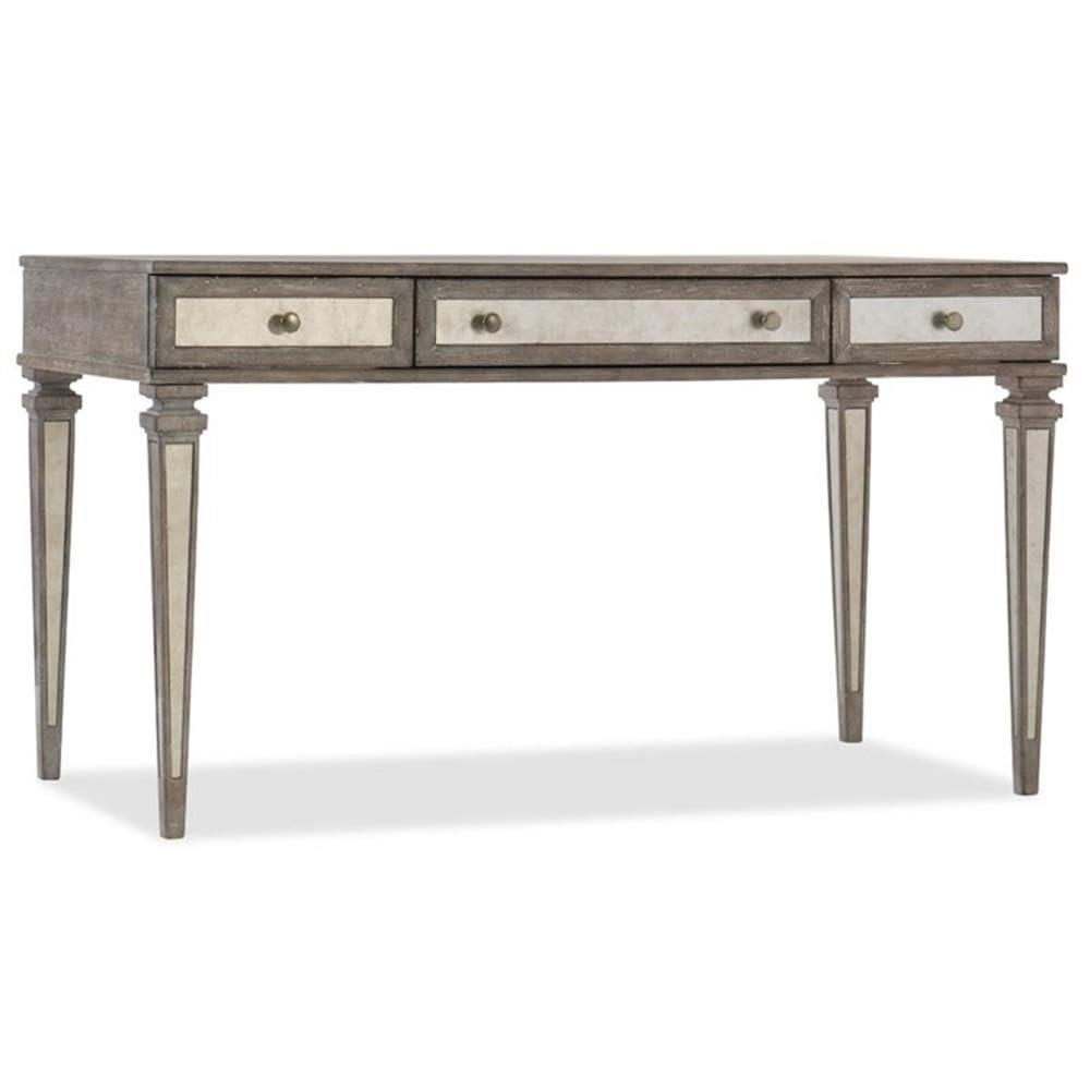 Hooker Furniture Rustic Glam Solid Wood Top Writing Desk