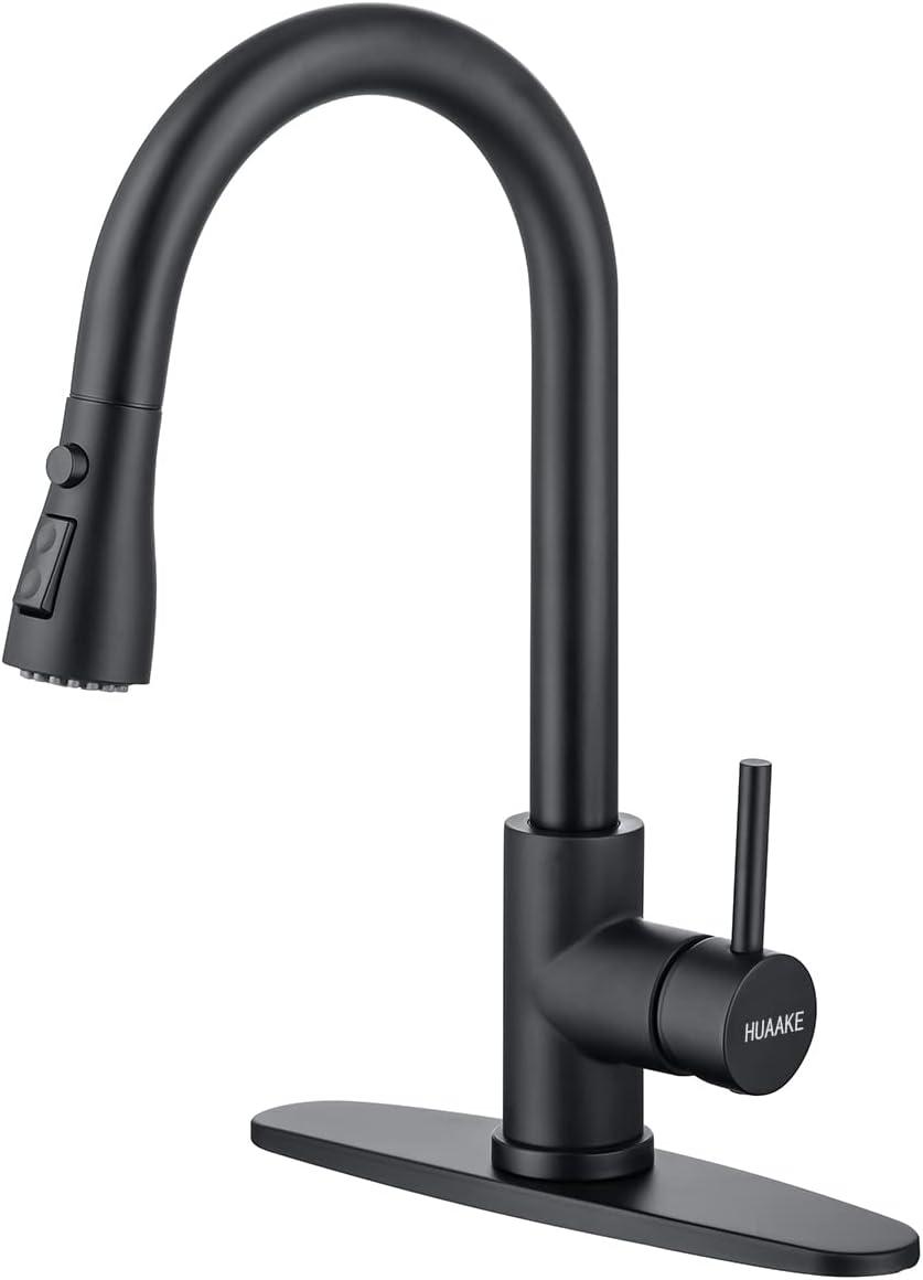 Babevy Pull Down Kitchen Faucet