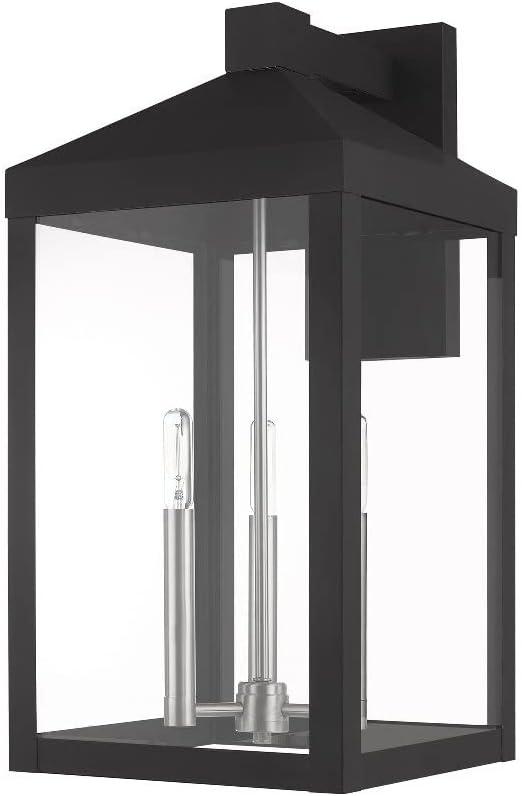Livex Lighting Nyack 3 Light Outdoor Wall Lantern