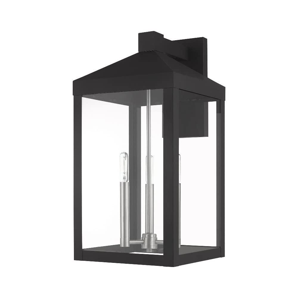 Livex Lighting Nyack 3 - Light Wall Light in  Antique Brass