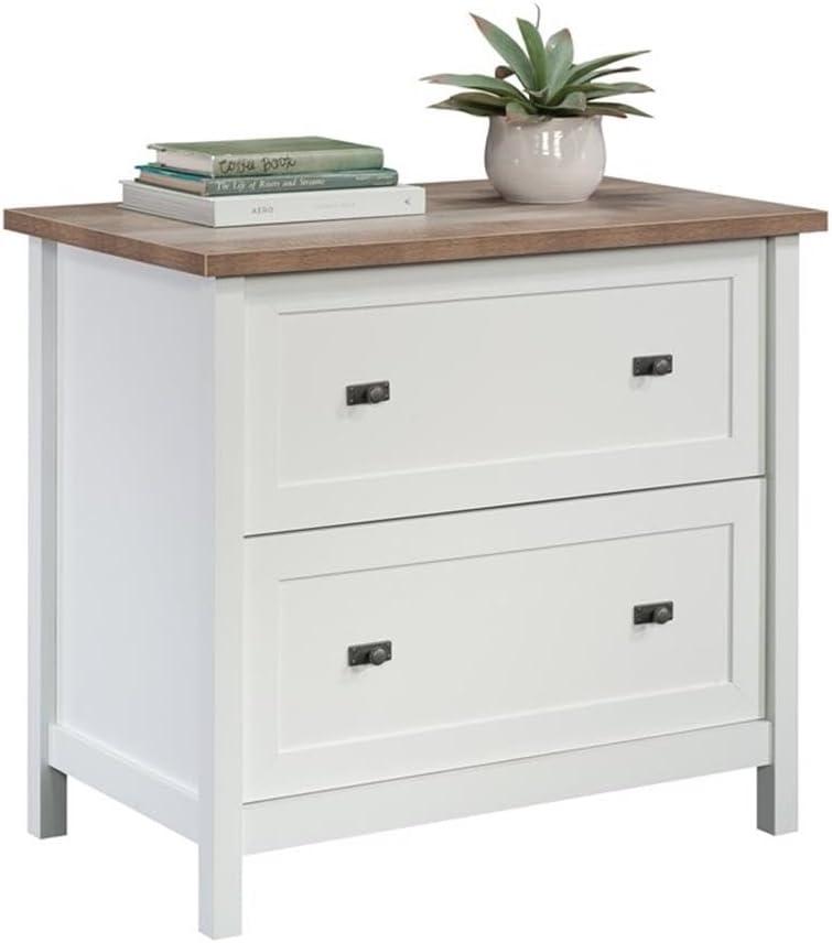 Sauder Cottage Road 2 Drawer Lateral File Cabinet White