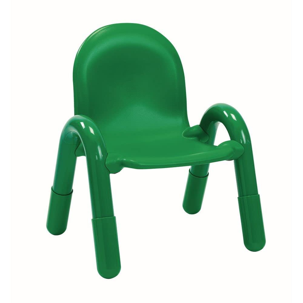 Carmel Brown Stackable Plastic Classroom Chair with Arms