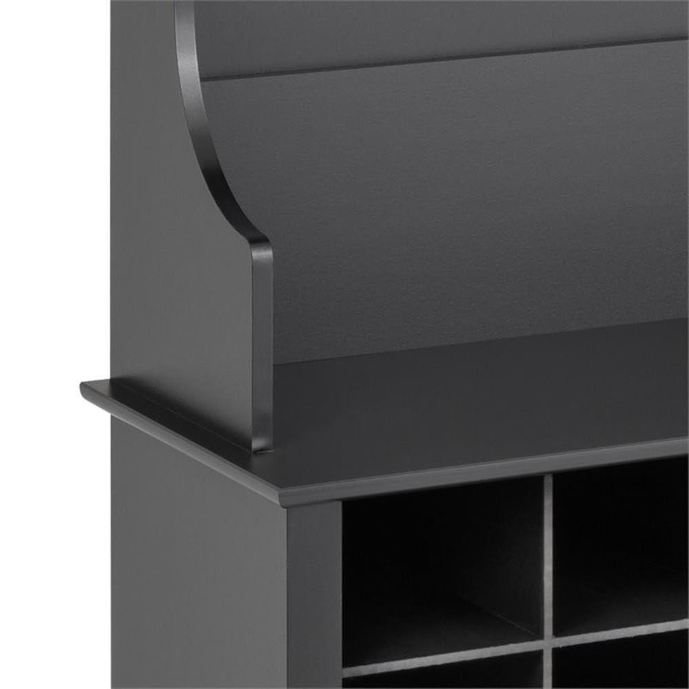 Gracie Oaks Gracie Hall Tree 60'' Wide with Bench and Shoe Storage