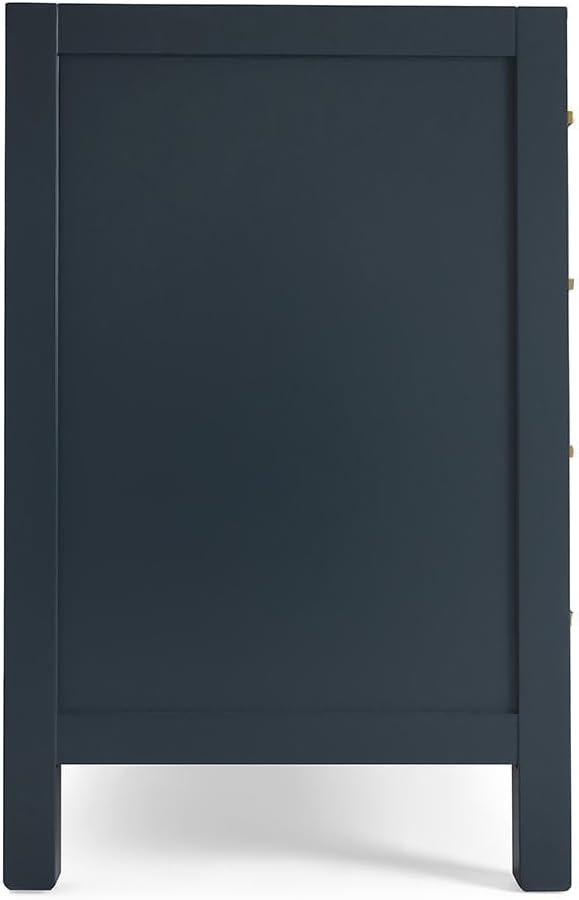 Ariel A037s-R-Bc Cambridge 36" Single Free Standing Wood Vanity Cabinet Only - Blue
