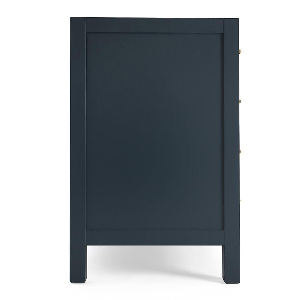 Ariel A037s-R-Bc Cambridge 36" Single Free Standing Wood Vanity Cabinet Only - Blue