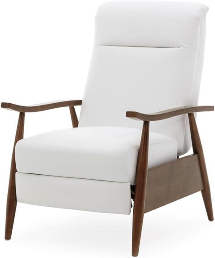 Comfort Pointe Solaris Press-Back Recliner Milky White
