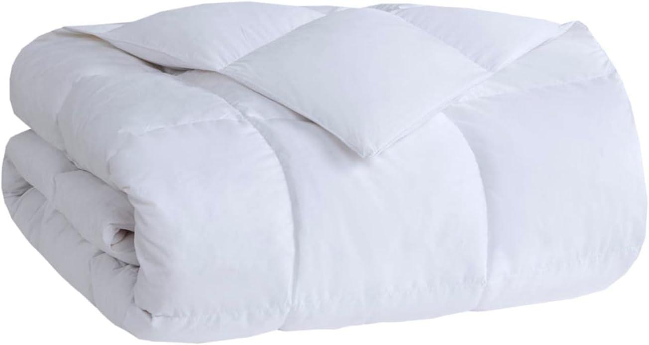 Heavy Warmth Goose Feather and Down Oversize Duvet Comforter Insert