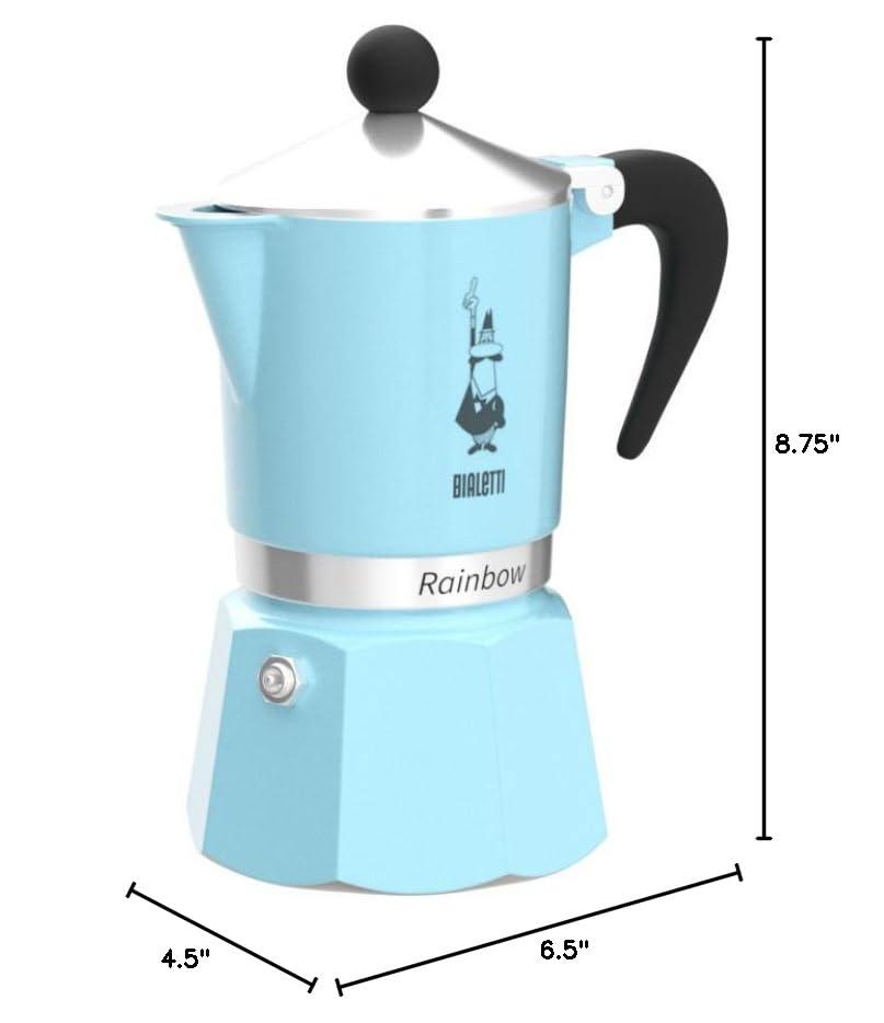 Bialetti Bialetti Moka Express Rainbow Percolator Coffee Maker 0005043/NP