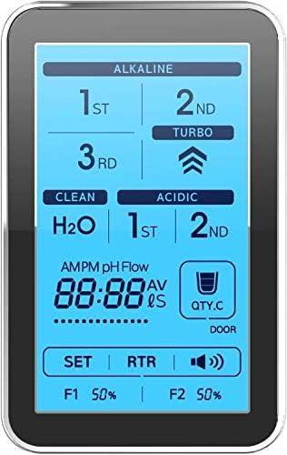 Tyent Black and Silver Alkaline Water Ionizer with Touchscreen