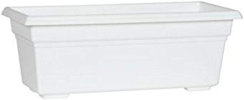 CLkPde 16192 Countryside Planter, 18-Inch, White