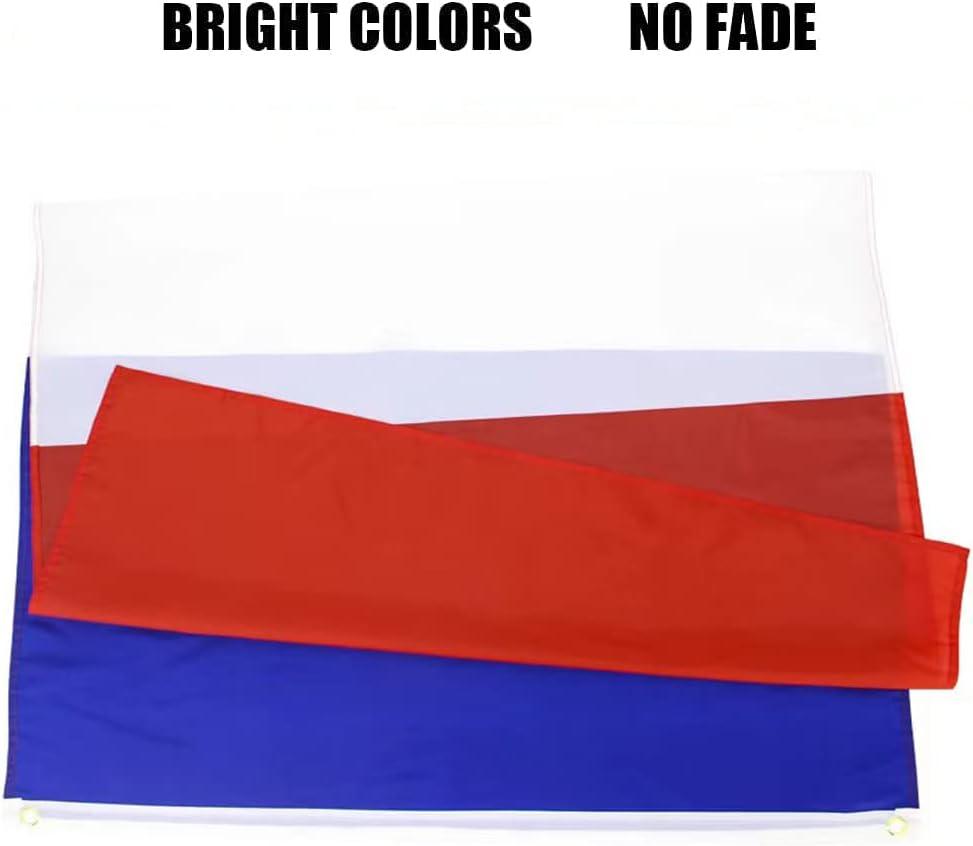 France National Flag Polyester Fiber 3x5 Feet Flag, Bright Colors And Anti-ultraviolet Fade Flag Indoor Outdoor Banner