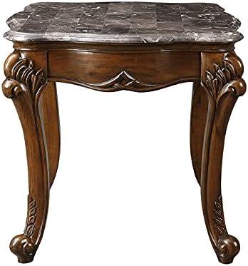 Cotner Marble Top End Table