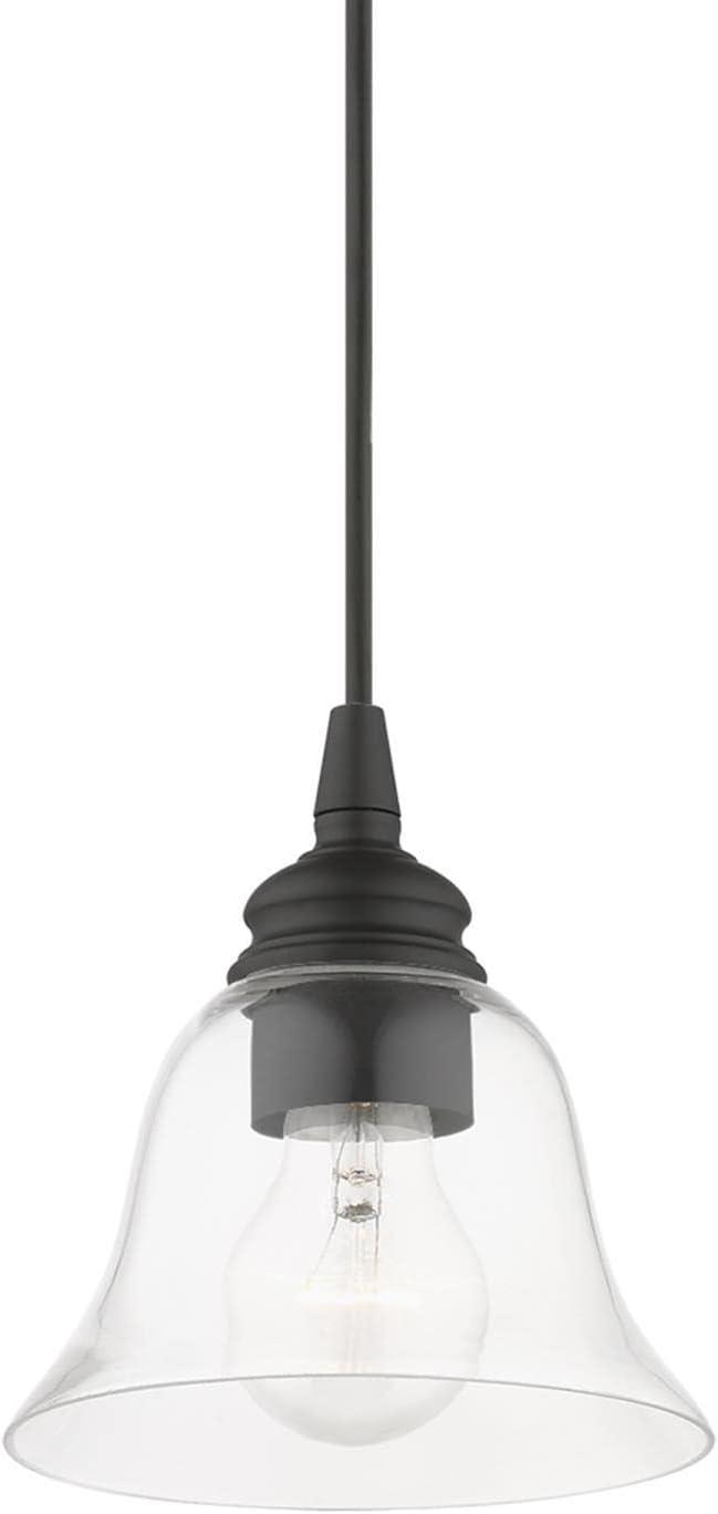 Livex Lighting Moreland 1 - Light Pendant in Black
