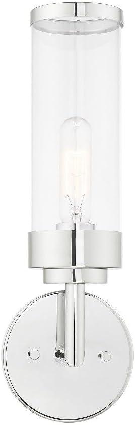 Livex Lighting Hillcrest 1 - Light Sconce in  Polished Chrome