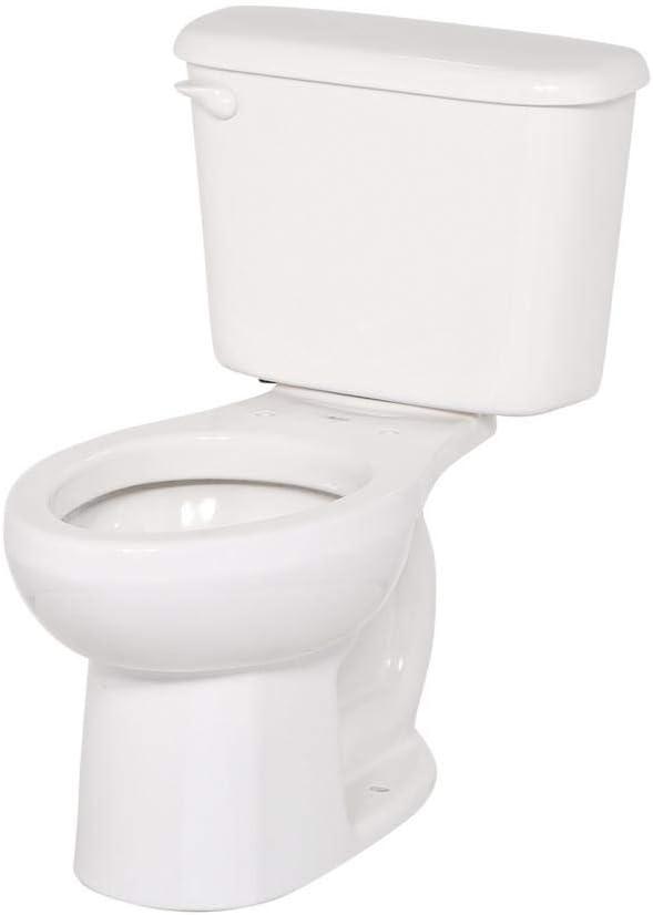 White Elongated High Efficiency Free Standing Toilet