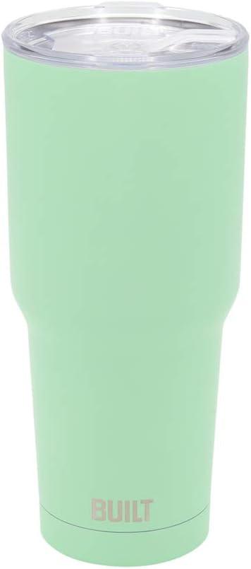 30 Ounce Mint Green Double Walled Stainless Steel Travel Tumbler