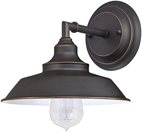 Oil Rubbed Bronze 8.7" Metal Wall Sconce