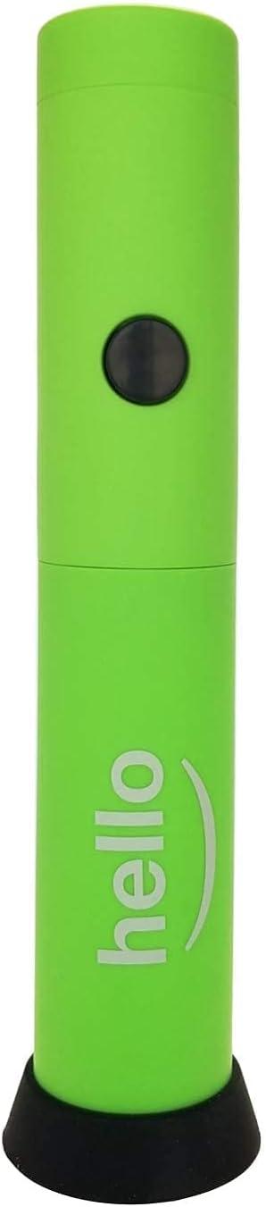 MatchaDNA Milk Frother Hello Double Whisk Head, Handheld Battery Operated Electric