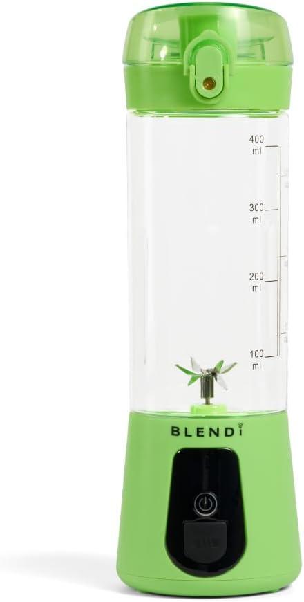 BLENDi Lite Blender Green: Personal Blender, 17oz Capacity, 70W, Stainless Steel & Plastic, Hand Wash, 1 Speed