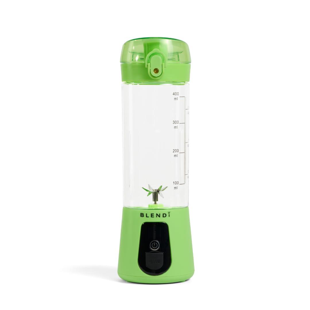 BLENDi Lite Blender Green: Personal Blender, 17oz Capacity, 70W, Stainless Steel & Plastic, Hand Wash, 1 Speed