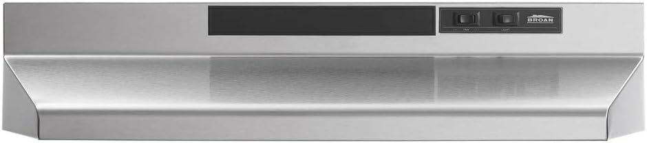 Broan NuTone 36" Steel Convertible Under Cabinet Range Hood with Mesh Filter