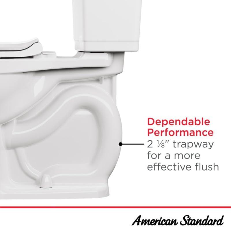 American Standard 2462.016.020 American Standard Cadet Two-Piece Pressure Assist Toilet Elongated