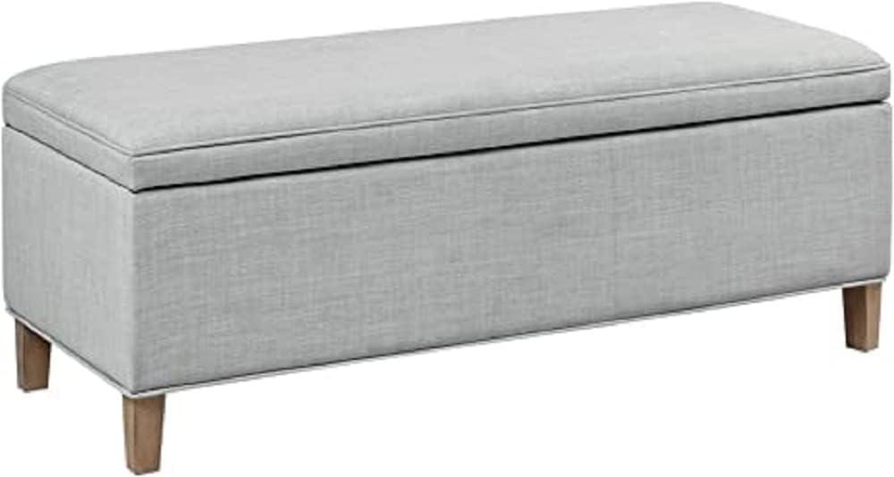 Caymus Upholstered Flip Top Storage Bench