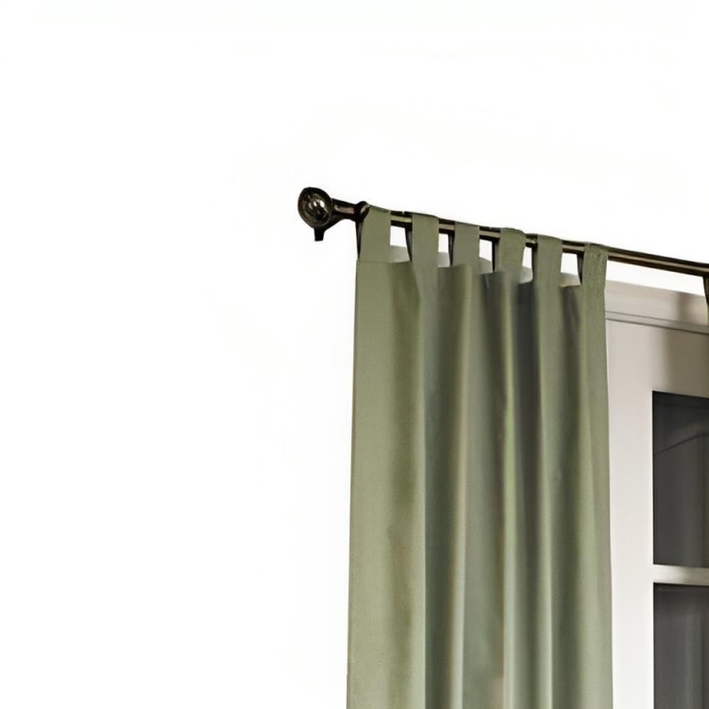 Commonwealth Thermalogic Weather Insulated Cotton Fabric Tab Panels Pair - 40x84" - Sage