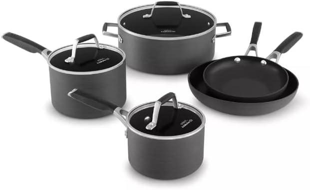 Select by Calphalon with AquaShield Nonstick 8pc Cookware Set