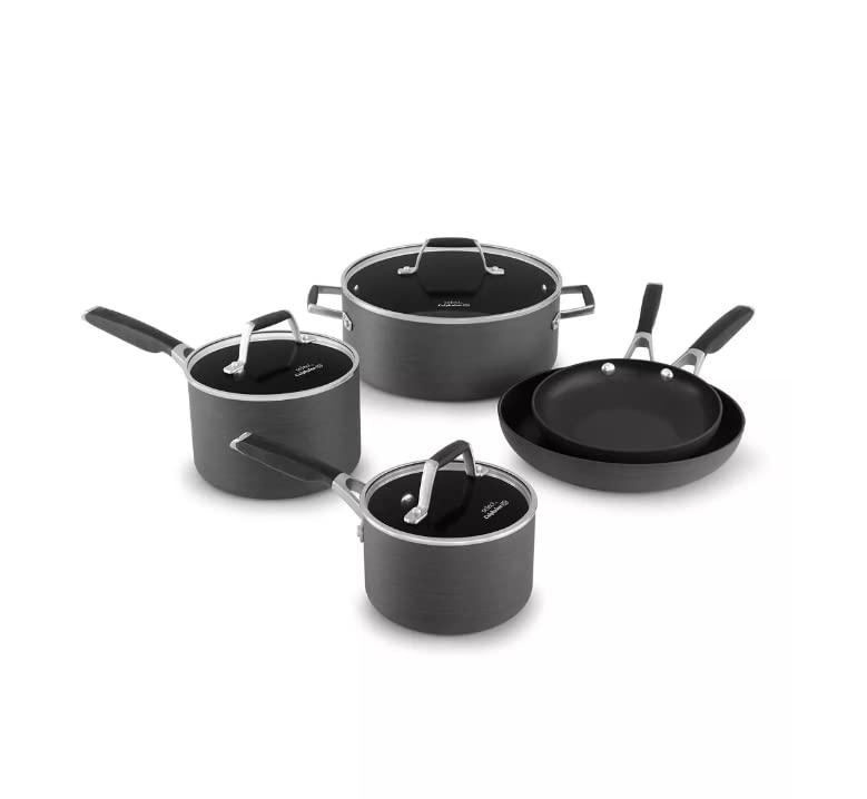 Select by Calphalon with AquaShield Nonstick 8pc Cookware Set