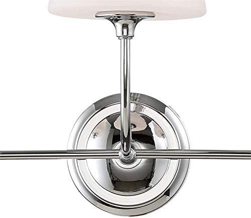 3 Light Bath Vanity In Classic Style 23.25 Inches Wide By 13.25 Inches High-Polished Chrome Finish Crystorama Lighting 2443-Op-Ch