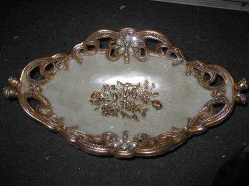 Vintage Rose Fruit Bowl