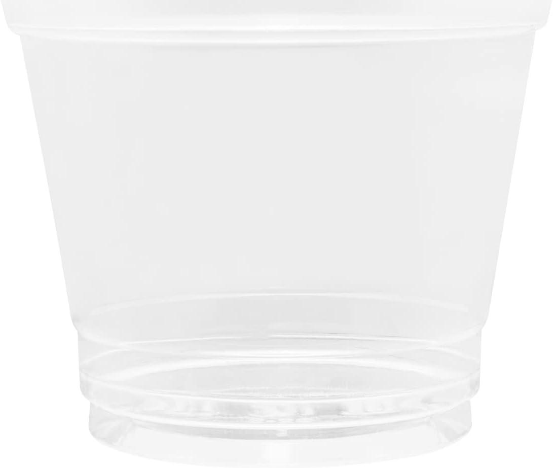 Karat Disposable Plastic Cups, Clear, 1000 Pieces