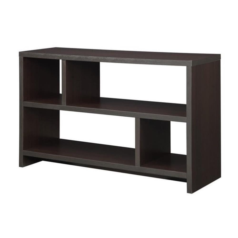 Convenience Concepts Northfield TV Stand Console with Shelves, Espresso