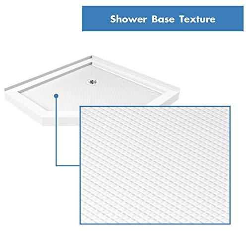 DreamLine Prism Plus 42" x 74.75" Rectangle Hinged Shower Enclosure with Base Included