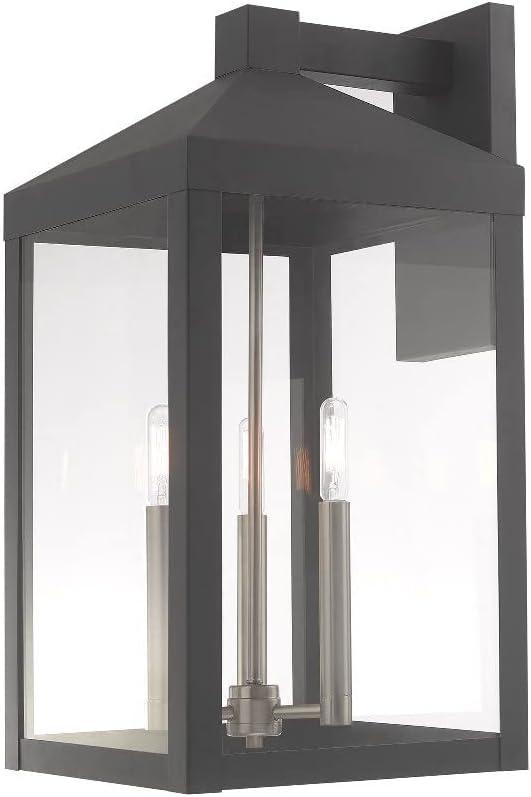 Livex Lighting Nyack 3 Light Outdoor Wall Lantern