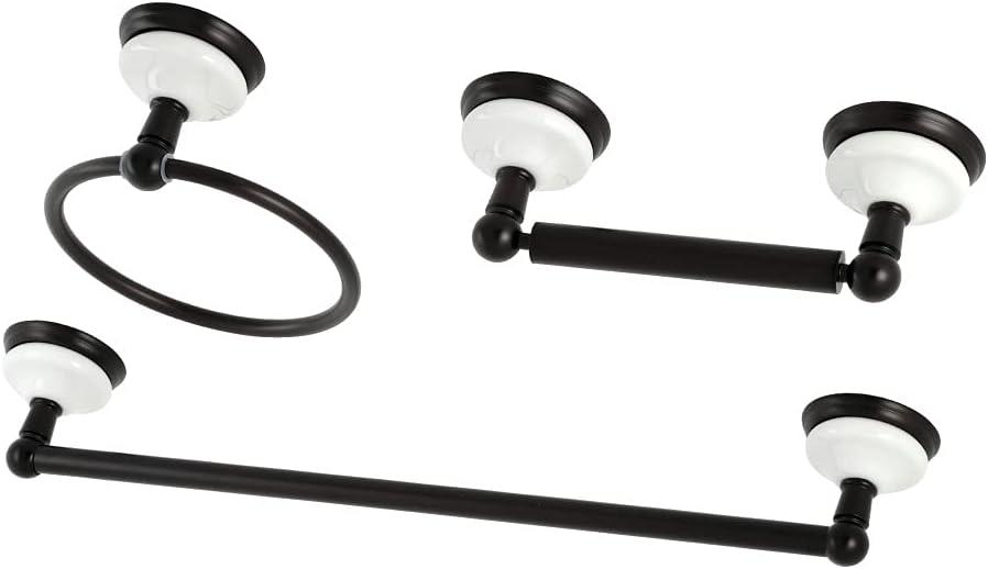 Kingston Brass Victorian 3-Piece Bathroom Hardware Set