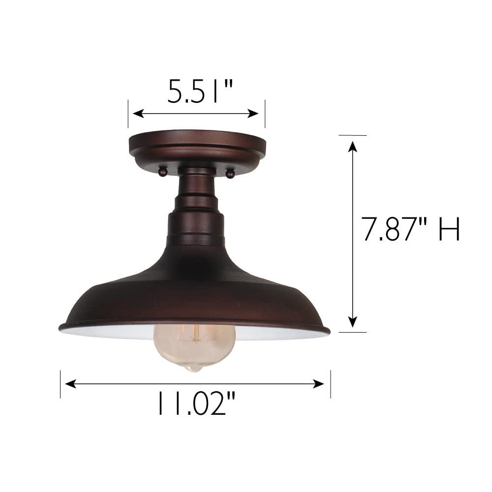 Design House Kimball Indoor Ceiling Light in Coffee Bronze
