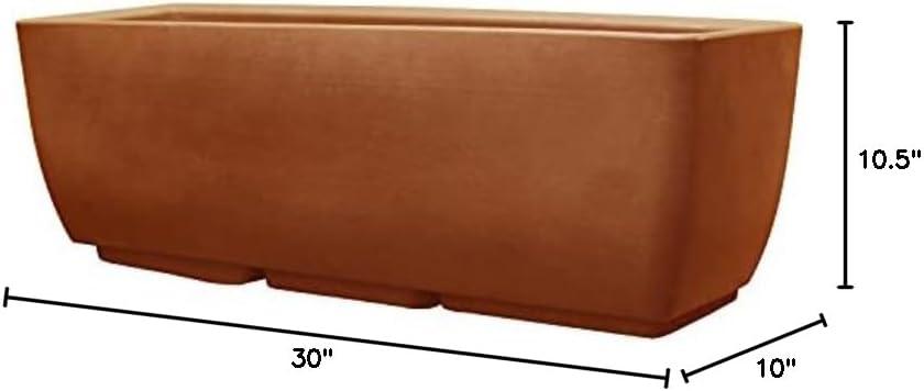 5602-000100-5381 Urban Planter 30 in.x10 in. - Terra Cotta