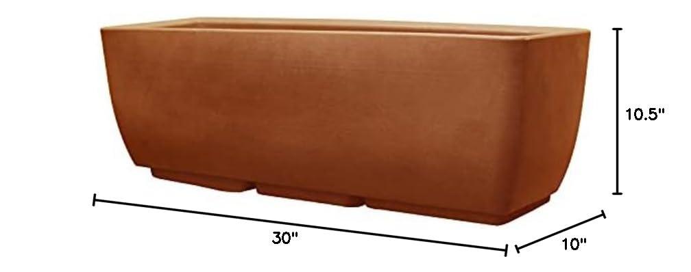 5602-000100-5381 Urban Planter 30 in.x10 in. - Terra Cotta