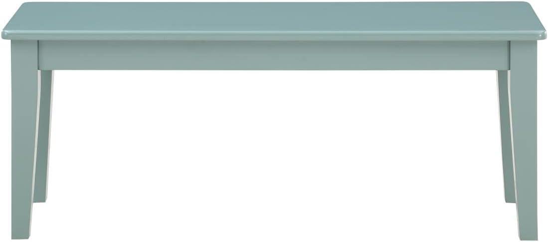 Boraam Colorado Wood Dining Bench Aspen Valley: Farmhouse Style, 600 lbs Capacity, Rectangle Shape