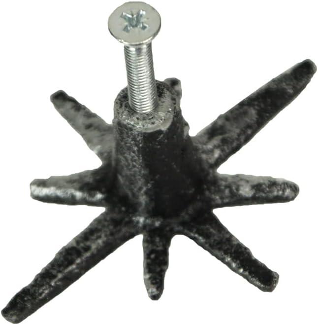 Zeckos Oversized Hand Painted 2 1/4" Novelty Knob Multipack (Set of 6)