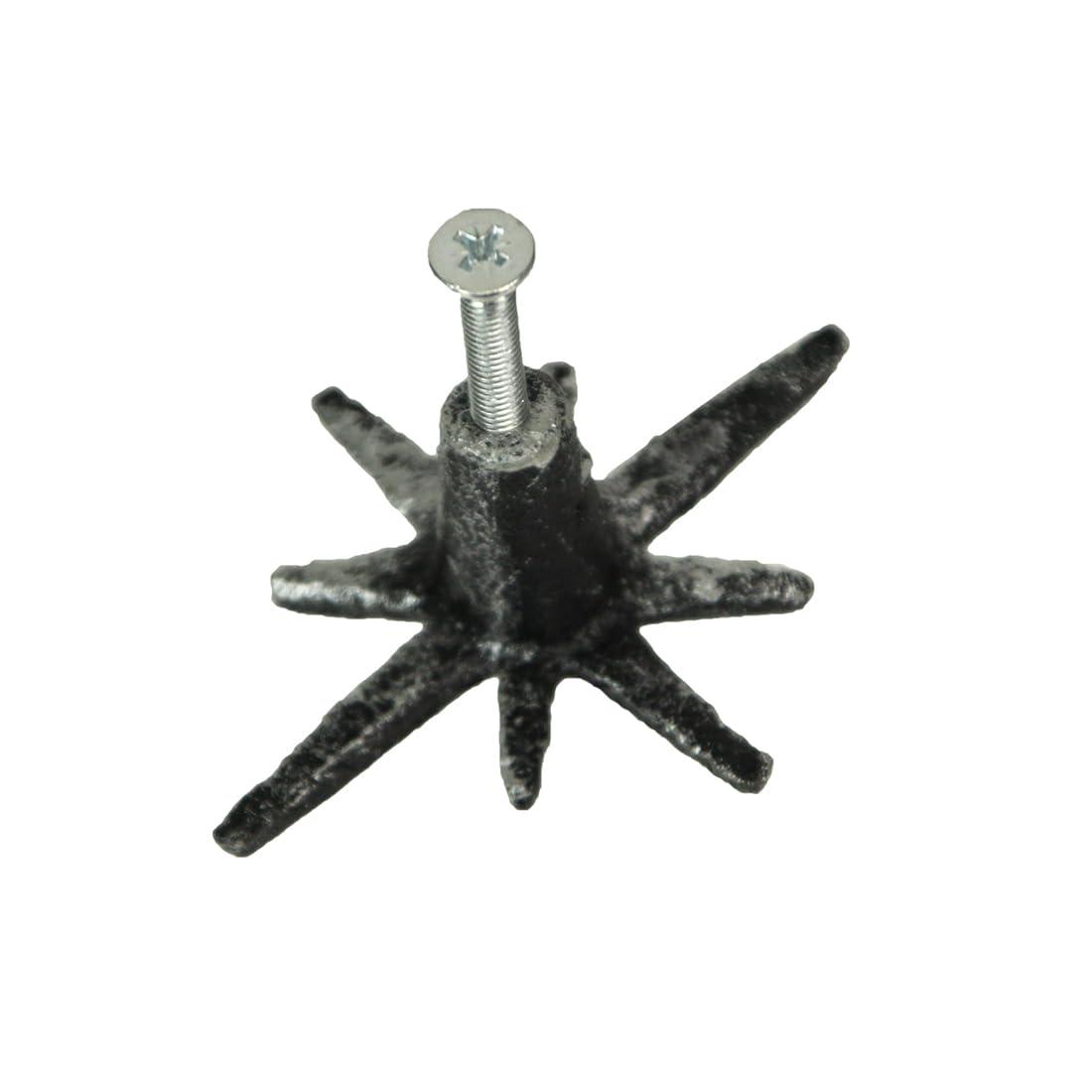 Zeckos Oversized Hand Painted 2 1/4" Novelty Knob Multipack (Set of 6)