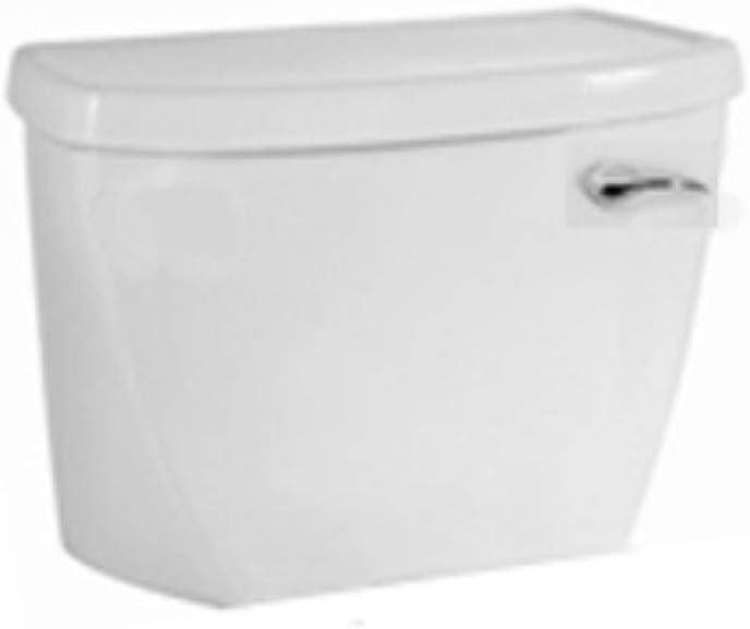 White Dual Flush Pressure Assist Toilet Tank