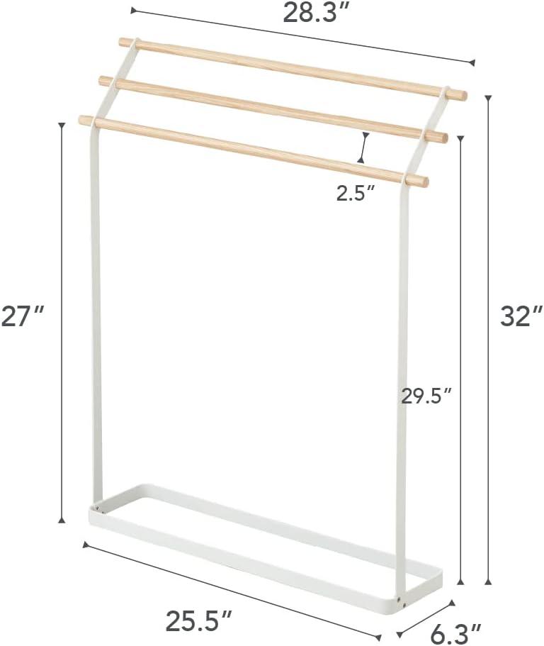 Yamazaki Free-Standing Towel Rack