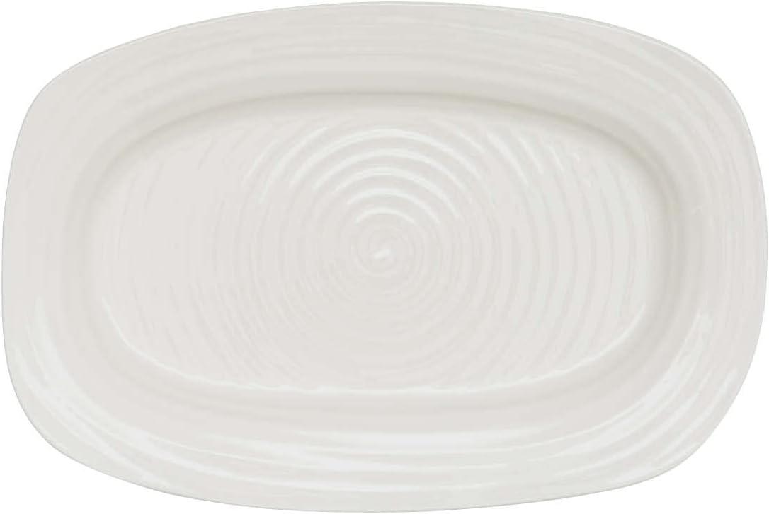 Portmeirion Portmeirion Sophie Conran White Melamine Sandwich Tray 13.5"X9"