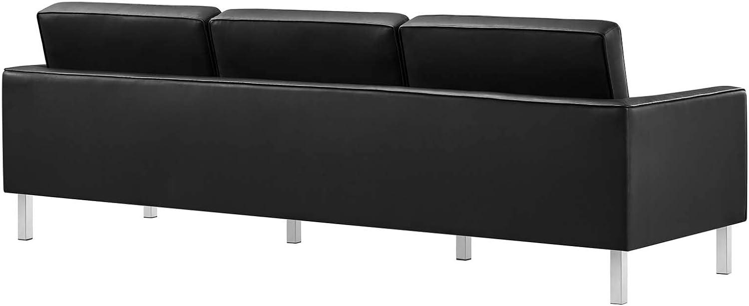Modway Loft Tufted Vegan Leather Sofa by Modway