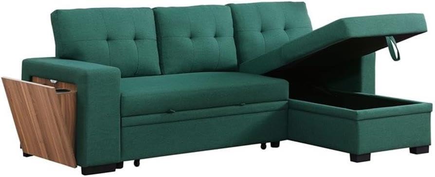 DEVION Furniture 3 - Piece Upholstered Sectional