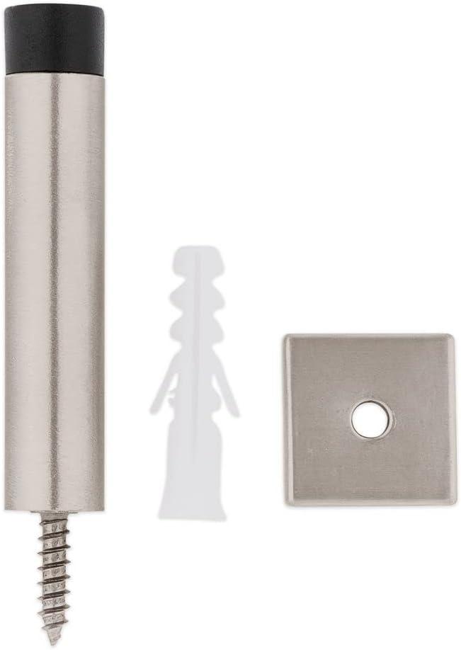 National Hardware - V251 Reed Door Stop - Satin Nickel